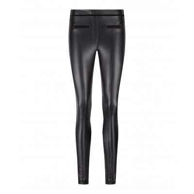 Leather Tregging Black