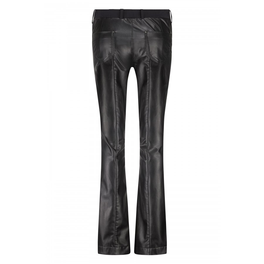 Flair Leather Back Black