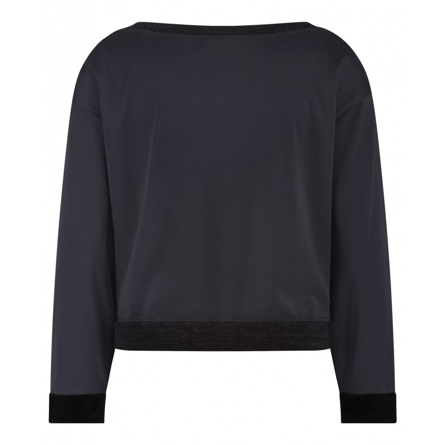 Sweater Black Velvet