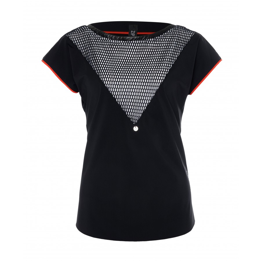Top Boatneck Mesh